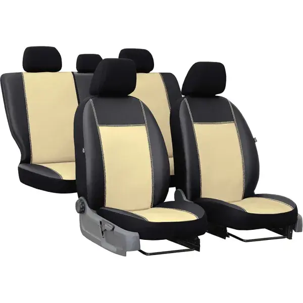 EXCLUSIVE istuinsuojat (eco-nahka, alcantara) Fiat Albea II 2004-2010 - Vain muutama jäljellä