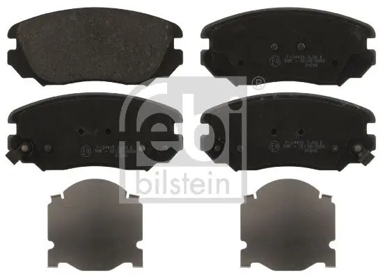 Jarrupalat, levyjarru FEBI BILSTEIN 16895 - Opel, Saab, Chevrolet, Vauxhall | Tarjoushinta