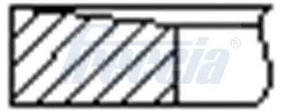Varasto vähissä - Männänrengassarja FRECCIA FR10385700 - Opel Vivaro GT, Renault Megane Laguna Espace Scénic Koleos