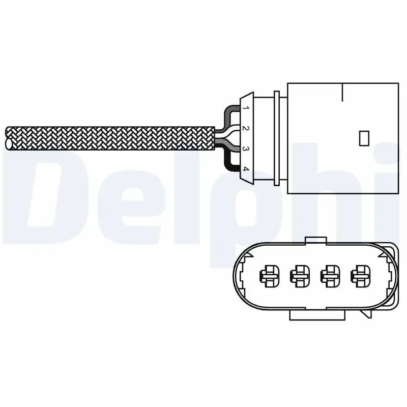 Lambdatunnistin DELPHI ES2028612B1 - VW Polo Lupo, SEAT Ibiza Cordoba Arosa - Osta turvallisesti