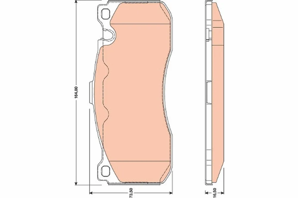 Jarrupalat, levyjarru TRW GDB1802 - BMW E90 E91 E92 E93 E81 | Rajallinen määrä
