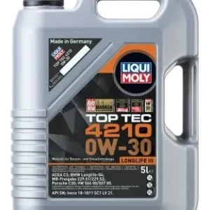 Bestseller - Moottoriöljy LIQUI MOLY Top Tec 4210 0W-30 5L