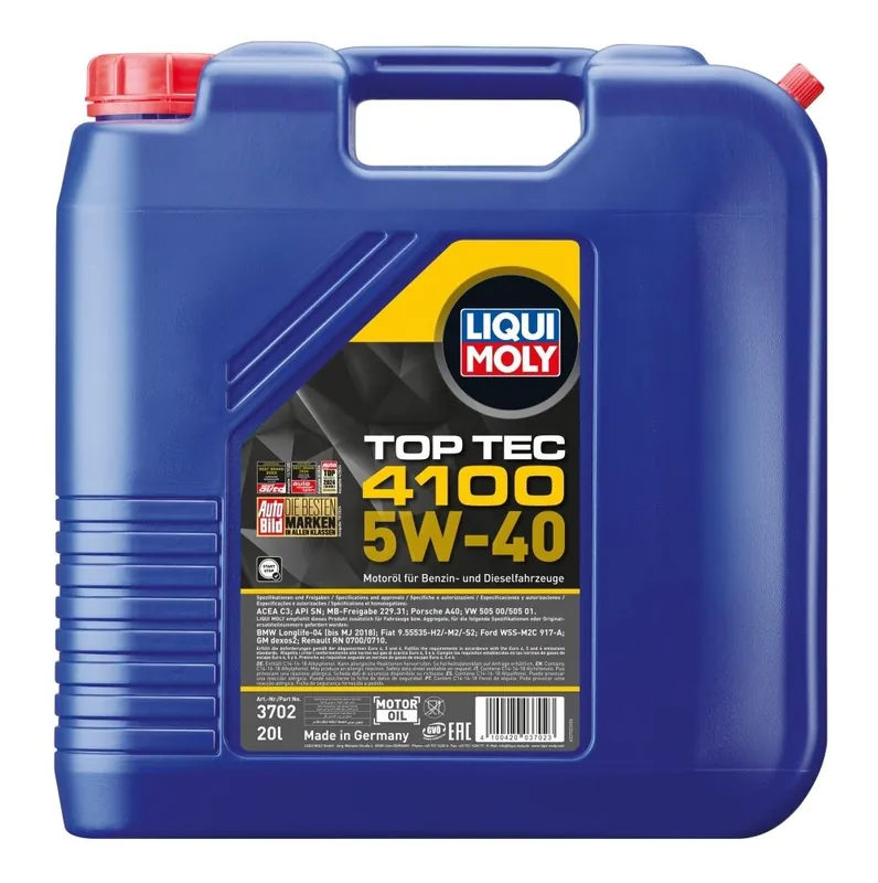 Moottoriöljy LIQUI MOLY 3702 - Extra-alennus