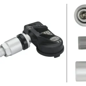 Viimeiset kappaleet - Pyöräanturi, rengaspaine HELLA 6PP358139131 - Nissan 370Z GT-R, Renault Koleos