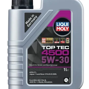 Moottoriöljy LIQUI MOLY Top Tec 4500 5W-30 C1 1L - Paljon kysytty