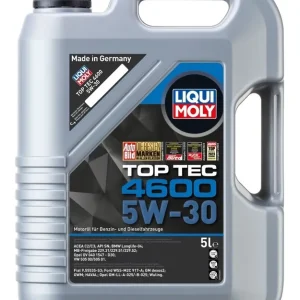 Moottoriöljy LIQUI MOLY Top Tec 4600 5W-30 5L - Huippuhinta