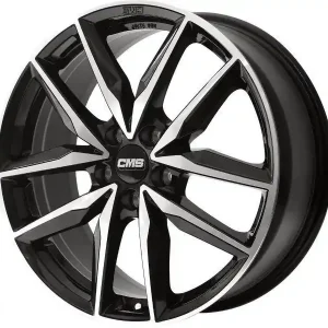 Alennettu hinta - CMS C28 Diamond Black Gloss J7.5 R18 5X108 ET51 CB63.4