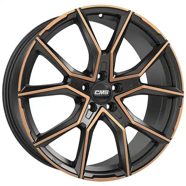 CMS C33 Diamond Black Copper J8 R18 5X100 ET40 CB57.1 | Korkea laatu