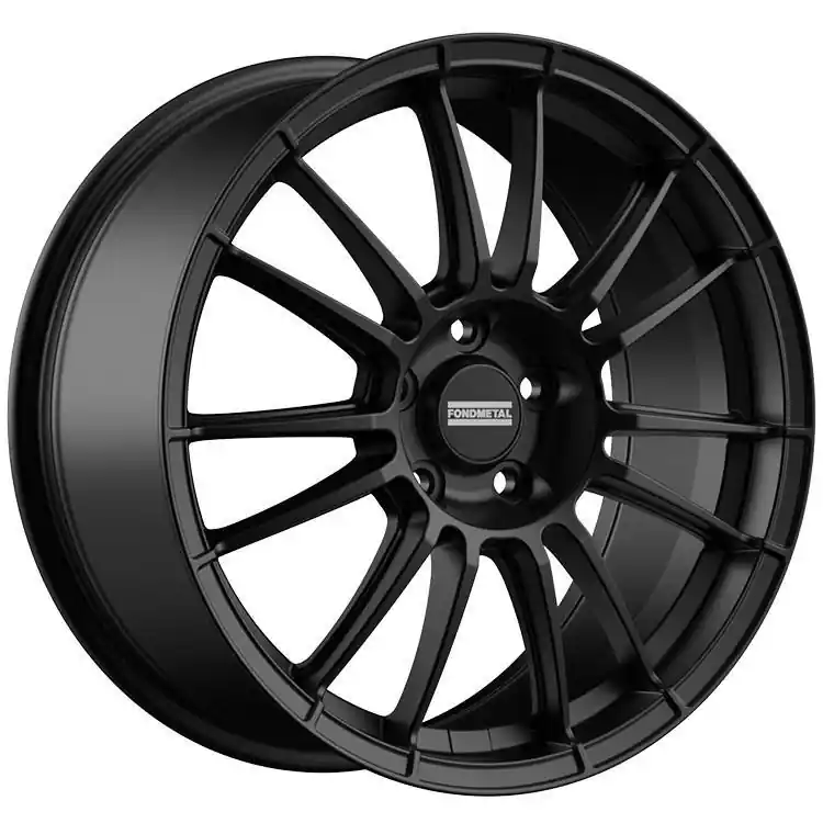 Heti saatavilla - Fondmetal 9RR Glossy Black J8 R18 5X114.3 ET45 CB75