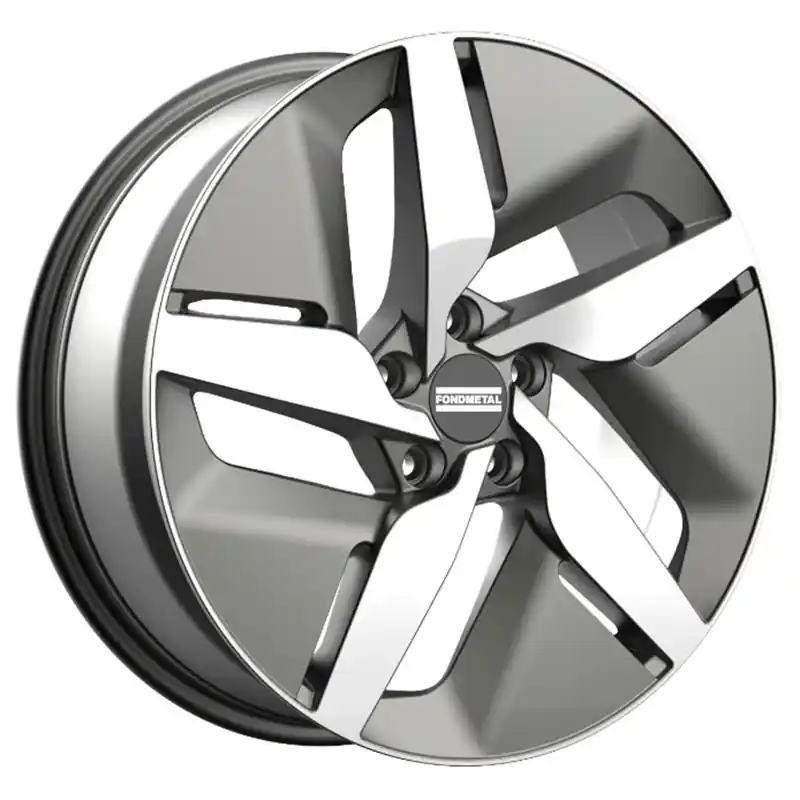 Fondmetal e-Joule Glossy Titanium Machined J9 R21 5X130 ET45 CB71.6 - Alennettu hinta