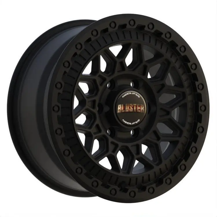 Fondmetal Bluster Matt Black J8 R18 5X120 ET40 CB65.1 | Extra-alennus