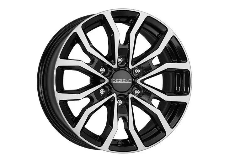 Myydyimpien joukossa | Dezent KC dark Black/polished J7.5 R17 6X139.7 ET55 CB93.1
