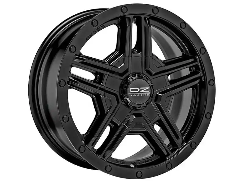 Edullinen hinta - OZ Racing Rally Adventure Matt Black J8 R17 5X120 ET0 CB65.1