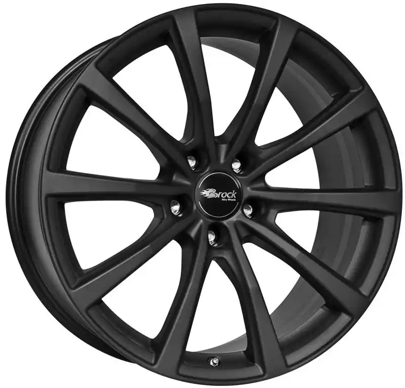 Helppo tilata - Brock B32 Schwarz Klar Matt (SKM) J8.5 R19 5X108 ET45 CB72.6
