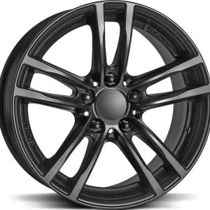 Viimeinen tilaisuus - RIAL X10 RACING BLACK 7.5x18 5/112 ET51 CB66.7