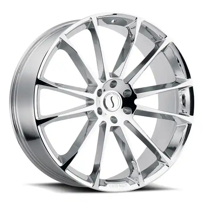 Alennukset - STATUSFÄLGAR GOLIATH CHROME 9.5x22 6/114.3 ET30 CB66.1