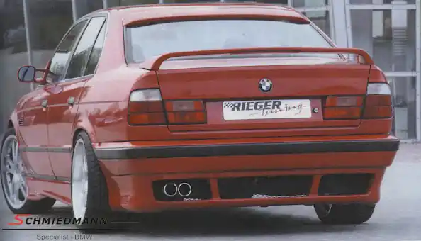 Hyödynnä nyt | Takapuskuri trim panel E39 look original Rieger