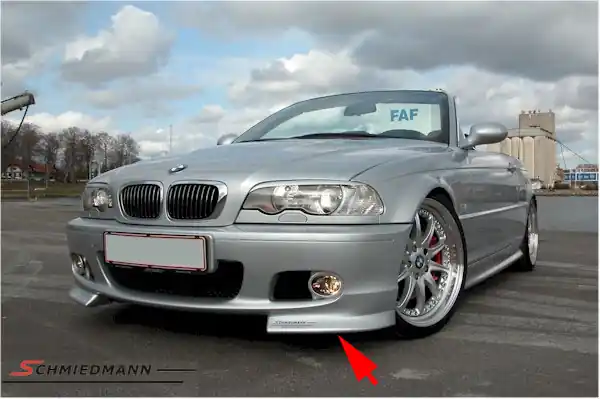 M-Technik type 2 etupuskurin lippa M-Technik type 2 frontspoiler Vasen 51718067041 51 71 8 067 041 8067041 - Tehdashinta
