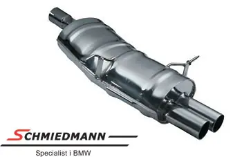 Kiirehdi - Eisenmann sport-vaimennin 2XØ83MM (vain yhdellä liitäntäputkella)