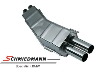 Valmis lähetettäväksi - Eisenmann sport takavaimennin 2XØ70MM