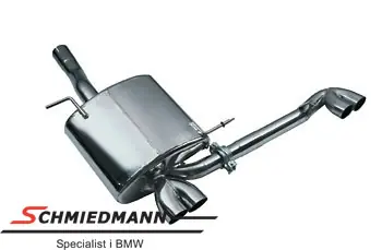 Varastossa | 4 putken Eisenmann sportexhaust M- look 4X76MM pakoputki 4X76MM pakoputket