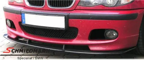 Frontspoiler-lippa aitoa hiilikuitua alkuperäiseen M-Technic 2 etupuskuriin. - Laadukas
