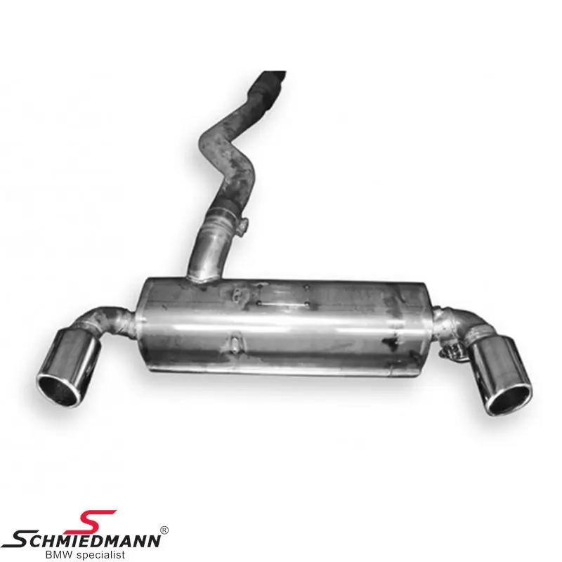 Eisenmann sport takavaimennin 2XØ90MM ulostuloilla | Huipputuote
