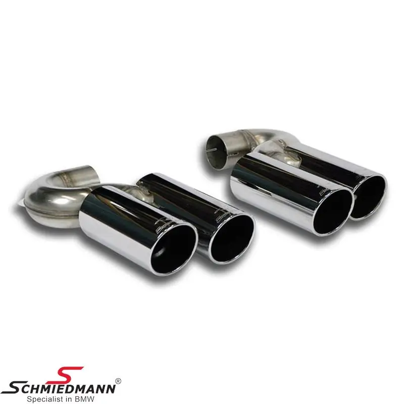 Premium-laatu | Supersprint ulostulot D=4X90MM (M-Tech puskuriin)