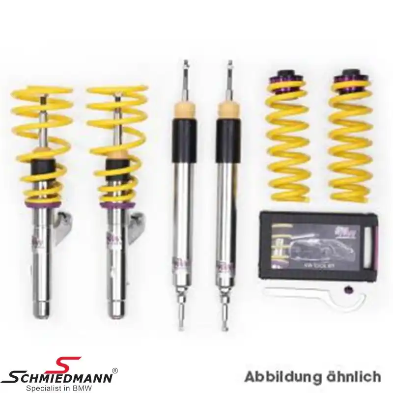 Coilover kit -KW variantti 3- korkeus, rebound ja compression vaimennus säädettävissä eteen/taakse 30-60MM/15-45MM - Juuri saapunut