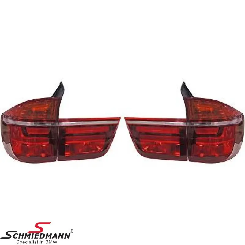 Tarjous - Taillights set LED red facelift upgrade with LED bars (tarvike Ei tarvitse koodata)