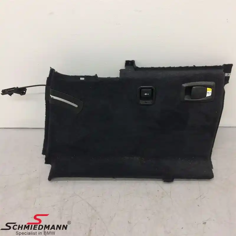 Trunk Trim Cover Right (Black) 51477234737 51 47 7 234 737 7234737 - Kampanja