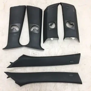A+B+C pillar trim set Anthracite - Heti toimitettavissa