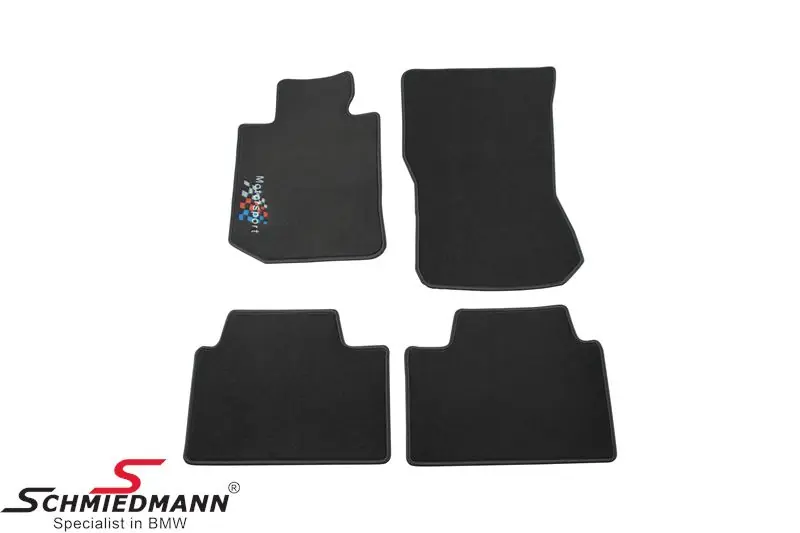 Tilaa tänään - Lattiamatot eteen / taakse Schmiedmann -Motorsport- logo