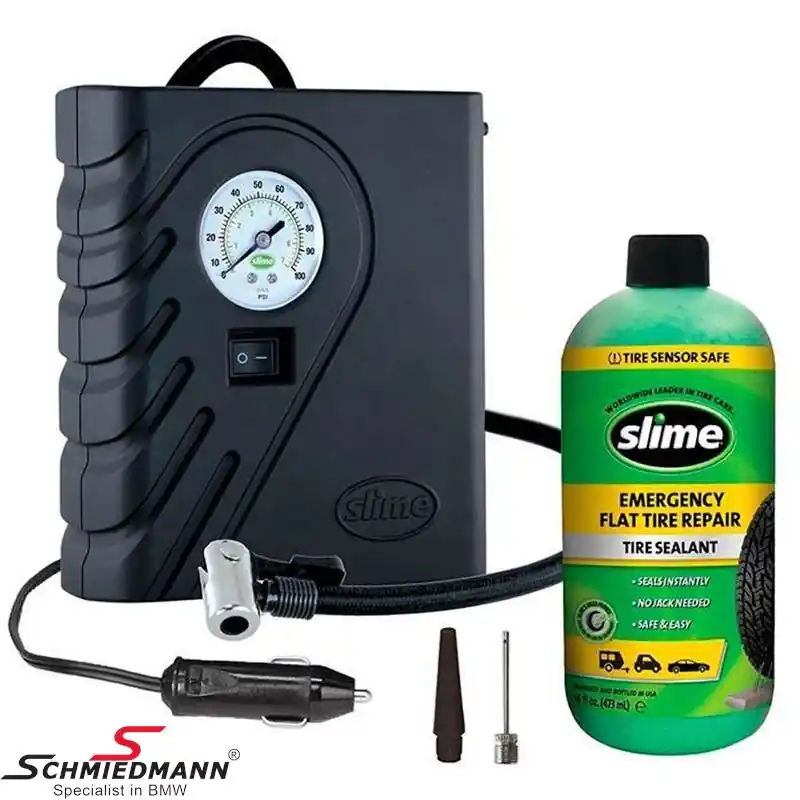 Hinnanalennus - Slime Smart Repair - Renkaiden hätäkorjaussarja 473 ml