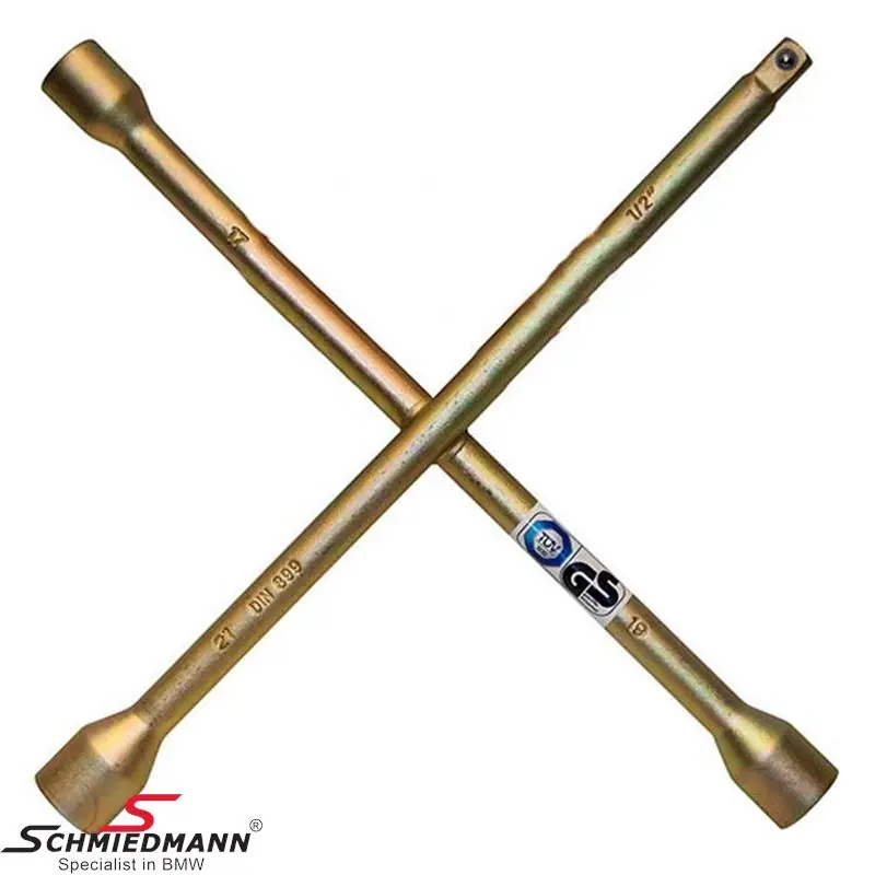 Ristiavain, 17/19/21 mm | Premium-laatu