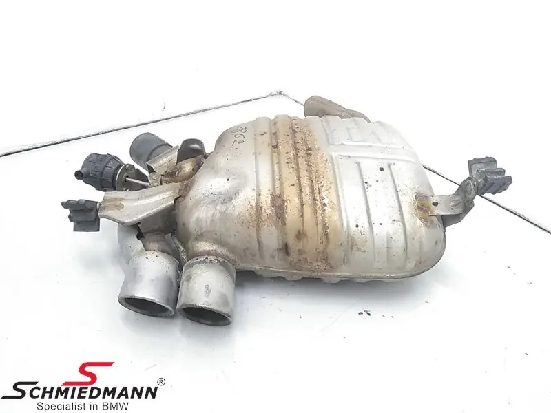 Valmistajan hinta - Rear silencer Without 0715 M Aerodynamics package 18307568554 18 30 7 568 554 7568554