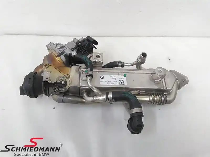 Exhaust cooler complete with EGR valve 11717102262 11 71 7 102 262 7102262 - Edullinen