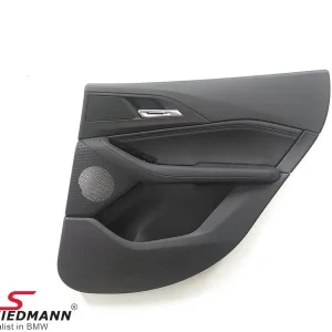 Alennus | Door trim panel / doorcard rear Right - Black / Blue 51425A53334 51 42 5 A53 334 5A53334