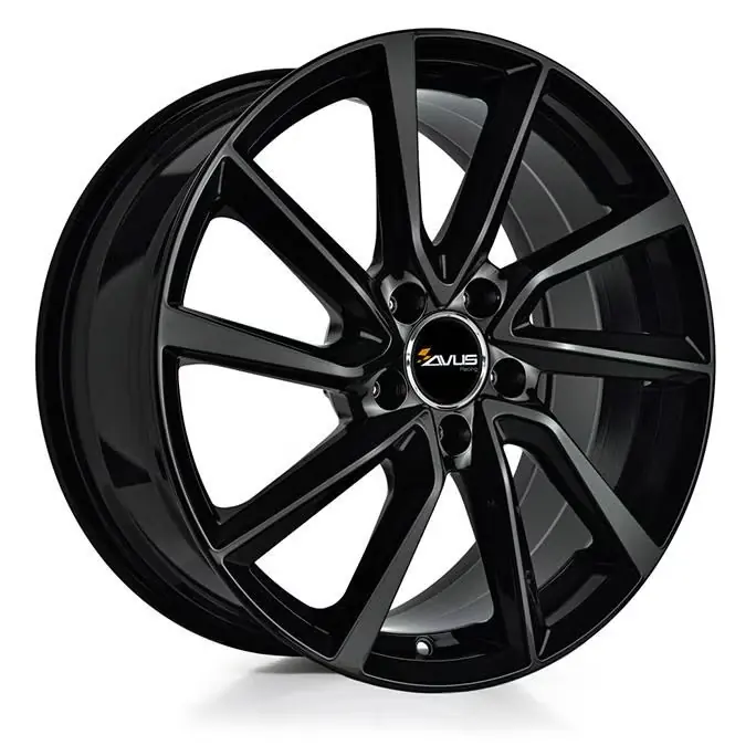Hyvä hinta - AVUS AC-518 Black 8x19 5/112 ET44 CB57,1 R13