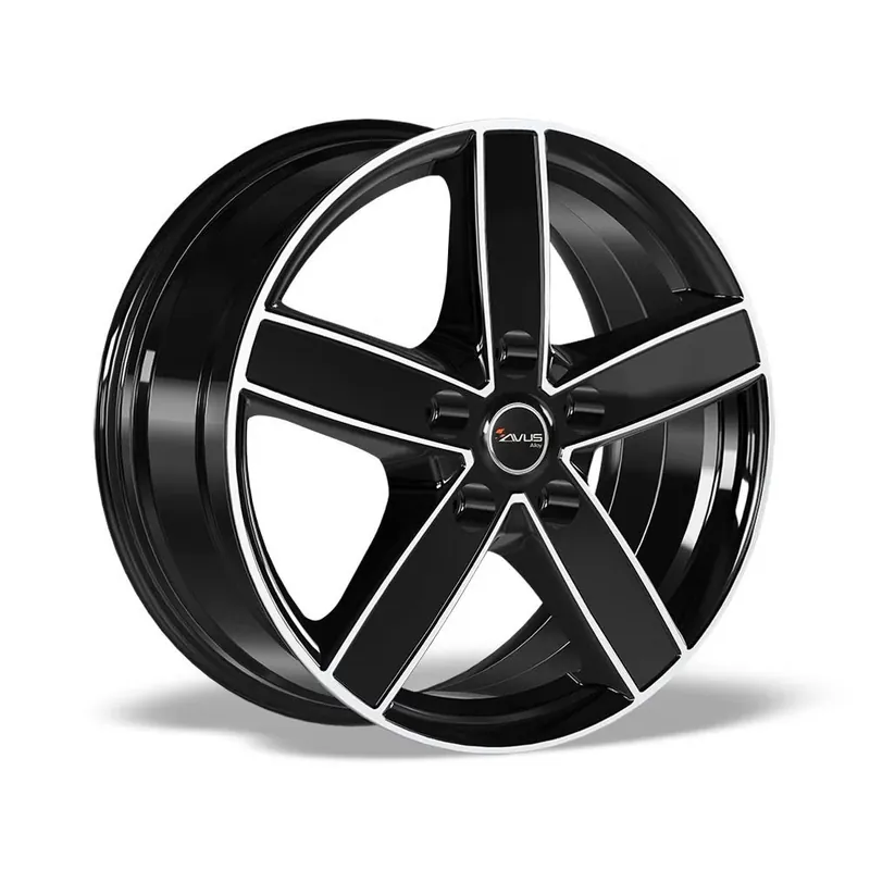 AVUS AC-V51 Black Polished 7x17 5/118 ET62 CB71,1 60° | Helppo ostaa