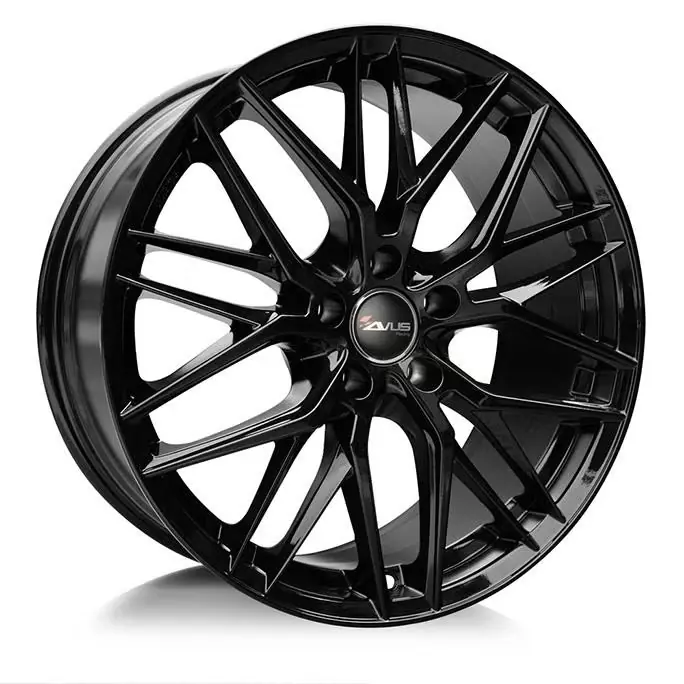 AVUS AF19 Black 7,5x17 5/114,3 ET40 CB73,1 60° - Turvallinen maksaminen
